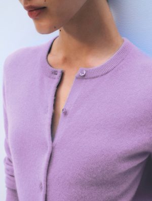 Cashmere Crew Soft Plum