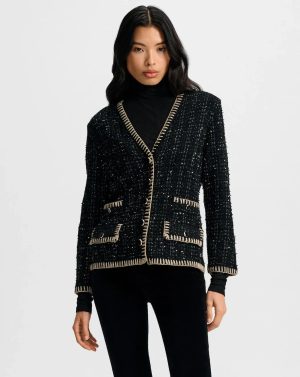 Ceriani Tweed Jacket Black